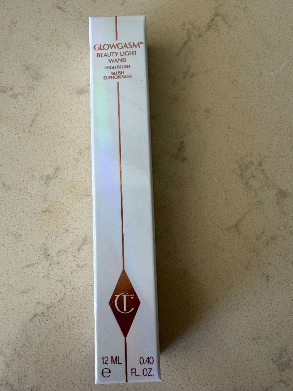 Charlotte Tilbury Glowgasm Beauty Light Wand High Blush in Peachgasm